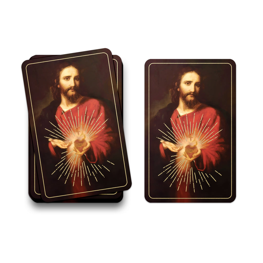 Sacred Heart Prayer Card