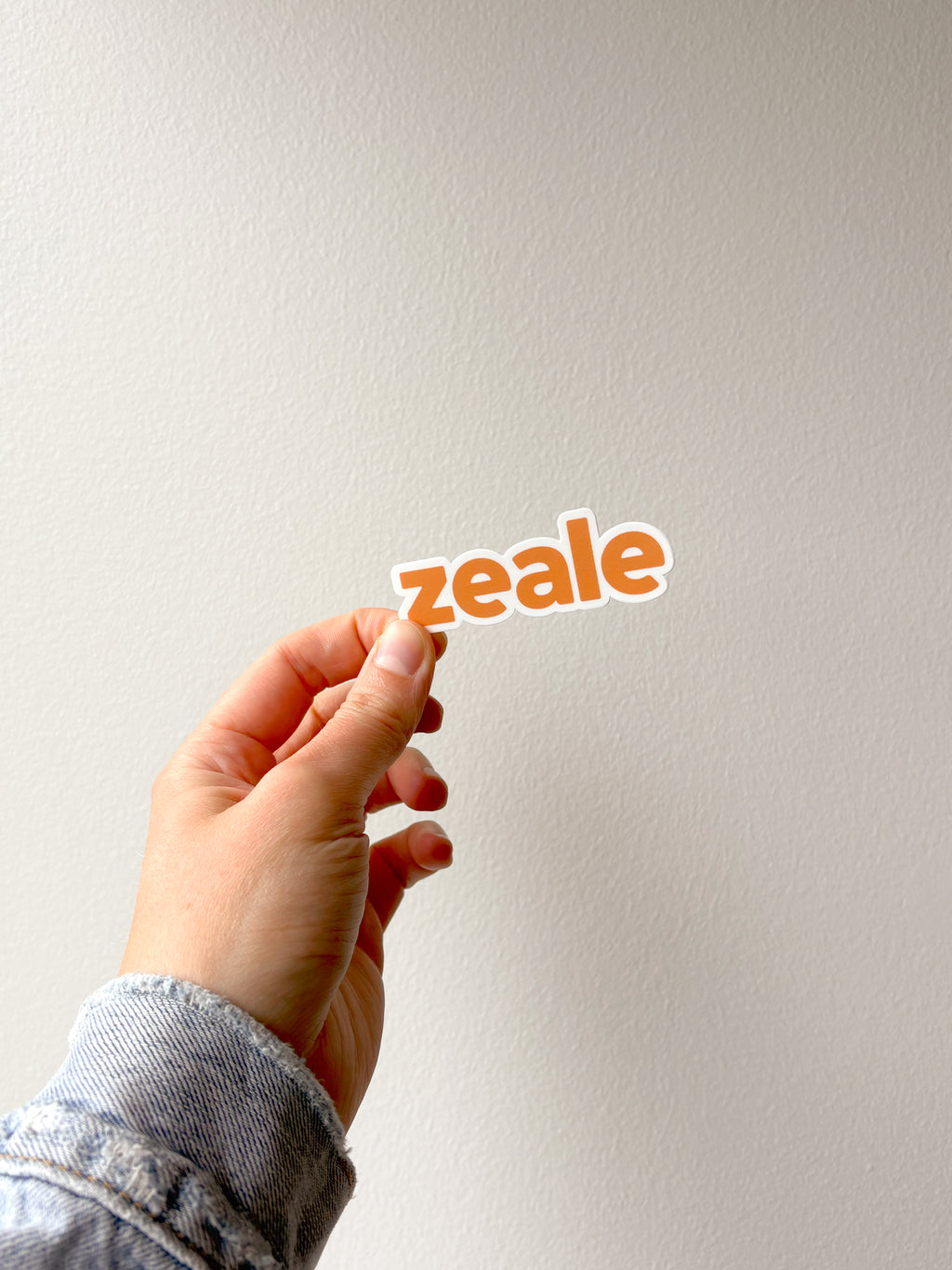 Zeale Logo Sticker
