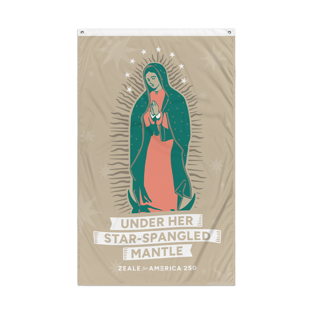 Star-Spangled Mantle Flag (Earth Tones)